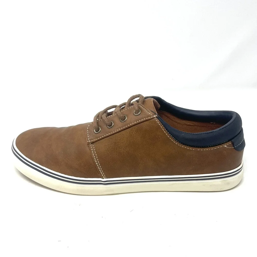 Goodfellow & Co Men's‎ Classic Brown Jack Apparel Lace-Up Sneakers Sz. 9.5 M